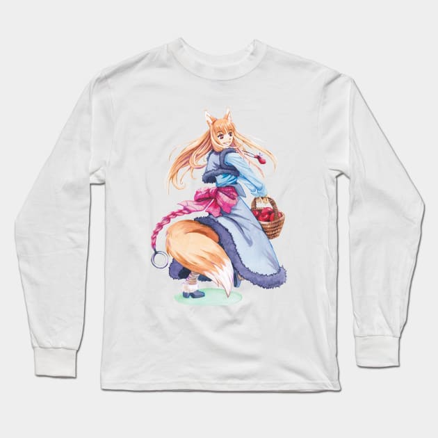 Holo - Spice and Wolf Long Sleeve T-Shirt by August